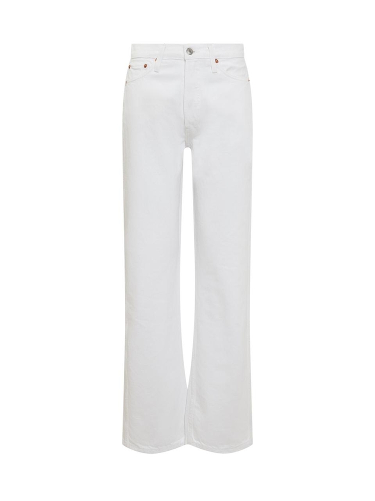 리던 SS22 RE DONE Jeans 1843WHRLC WHITE WHITE