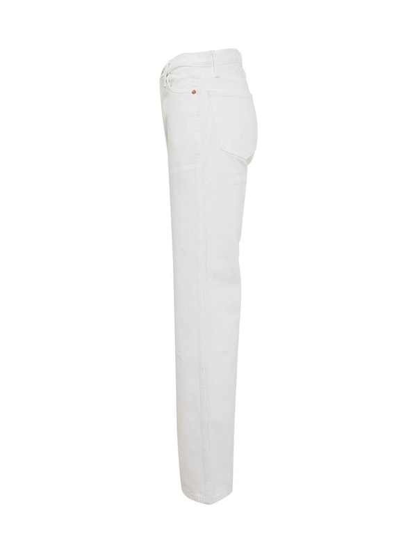 리던 SS22 RE DONE Jeans 1843WHRLC WHITE WHITE