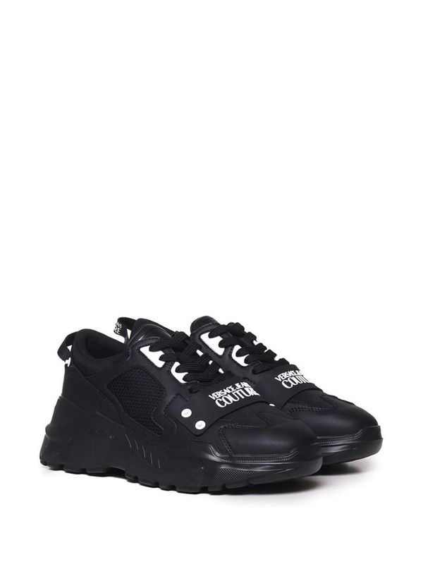 베르사체 진스 꾸뛰르 FW24 VERSACE JEANS COUTURE Sneakers Black 77YA3SC4ZP325899 Black