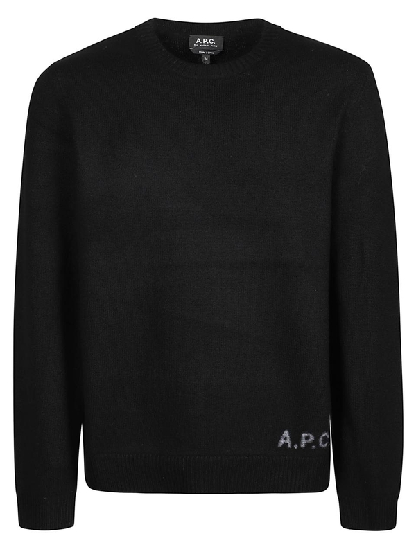 아페쎄 FW24 EDWARD SWEATER WVBDJ H23059 Black