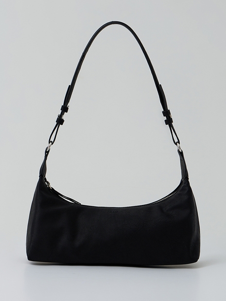 Medium Square Hobo Bag (Black)