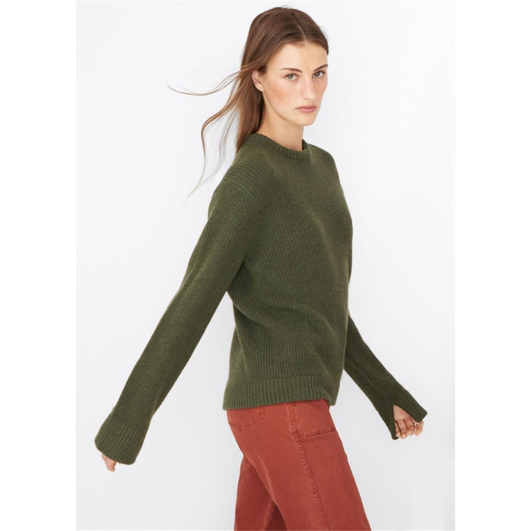 KULE 큘 THE ALDEN SWEATER - OLIVE