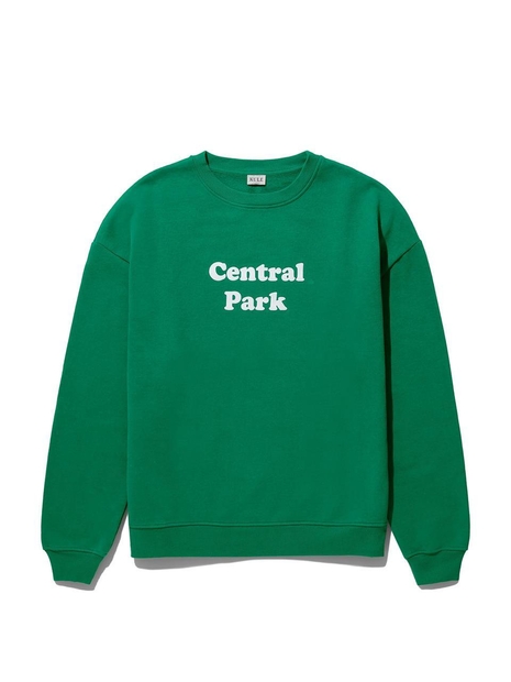 KULE 큘 THE OVERSIZED CENTRAL PARK SWEATSHIRT - GREEN