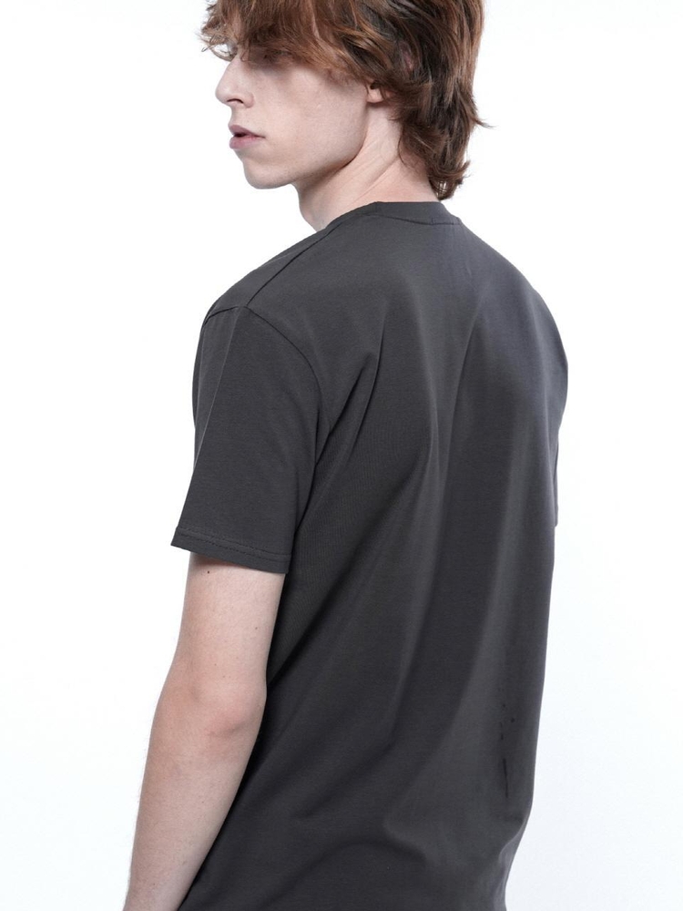 Tension Span Half Tee - Charcoal