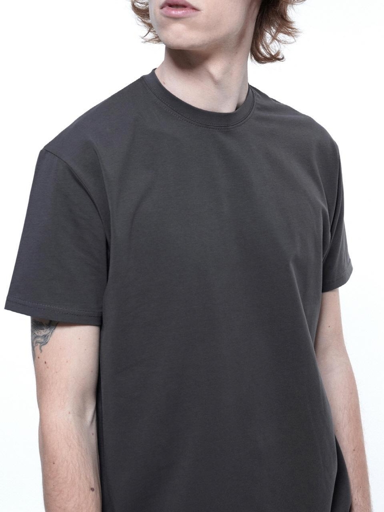 Tension Span Half Tee - Charcoal