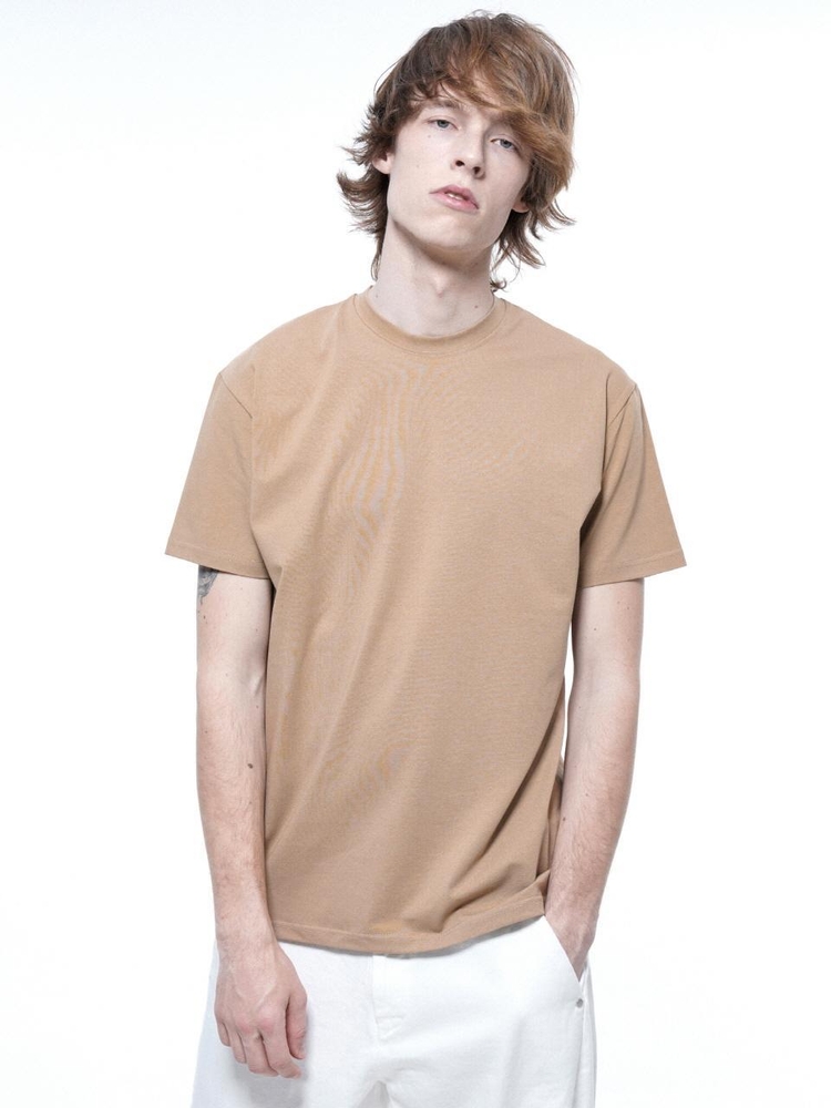 Tension Span Half Tee - Beige