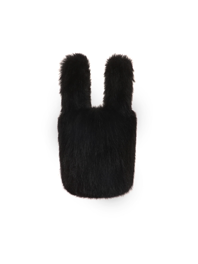 FAUX FUR CHUPETTE BAG (LAC028KRACC)