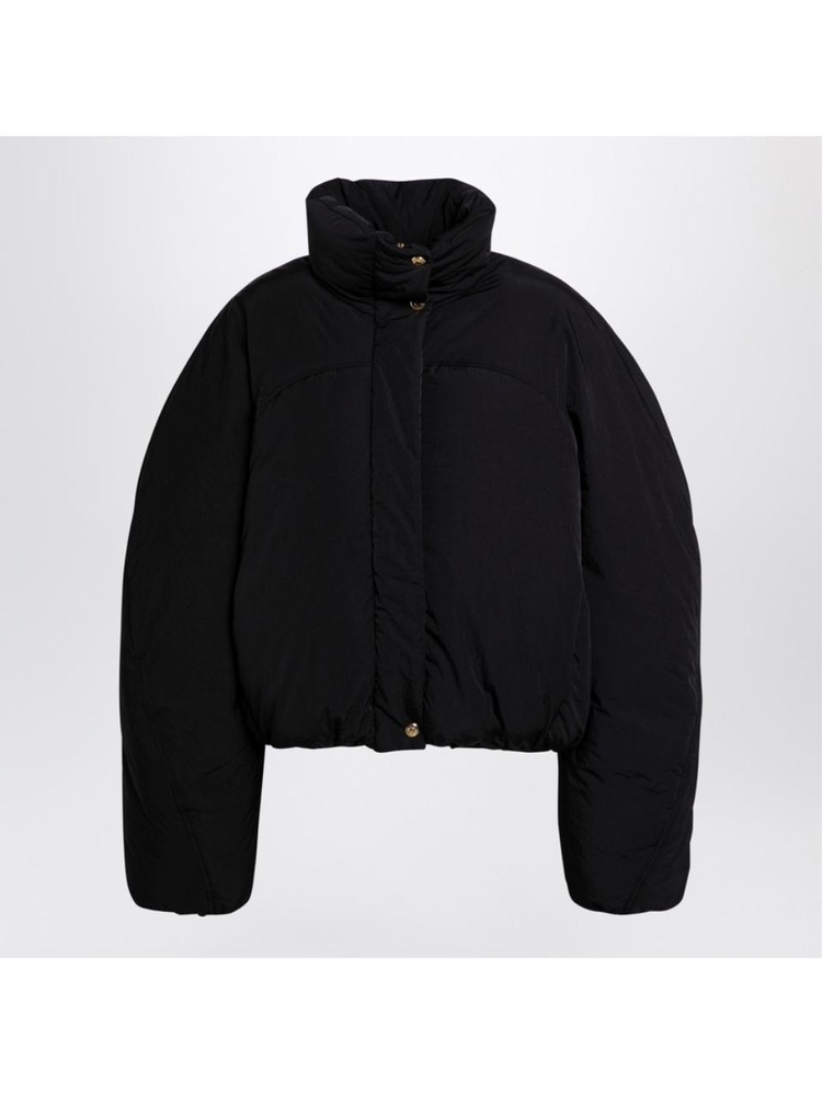 자크뮈스 FW24 JACQUEMUS Black La doudoune courte Caraco bomber jacket 24E241CO0491320 Black