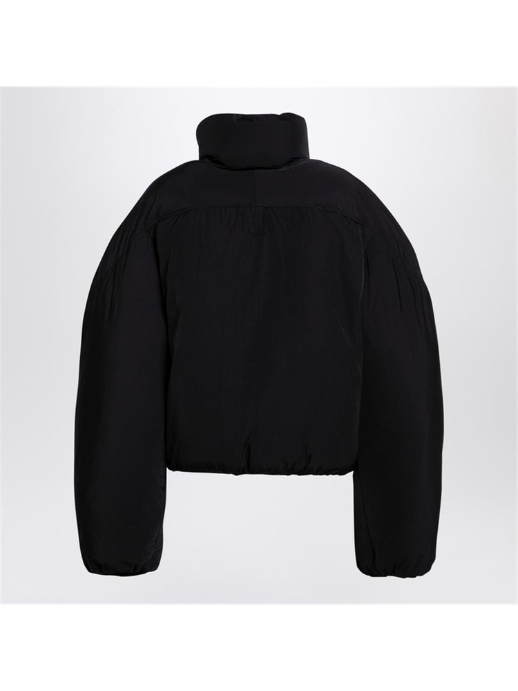 자크뮈스 FW24 JACQUEMUS Black La doudoune courte Caraco bomber jacket 24E241CO0491320 Black