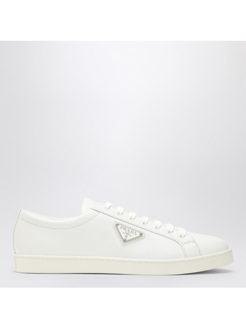 프라다 FW24 Prada White Sneaker with Triangle Logo 2EE376G0003F0E White