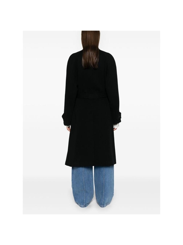 로우클래식 FW24 Coat Low Classic LCPF24CO01964  BLACK BLACK