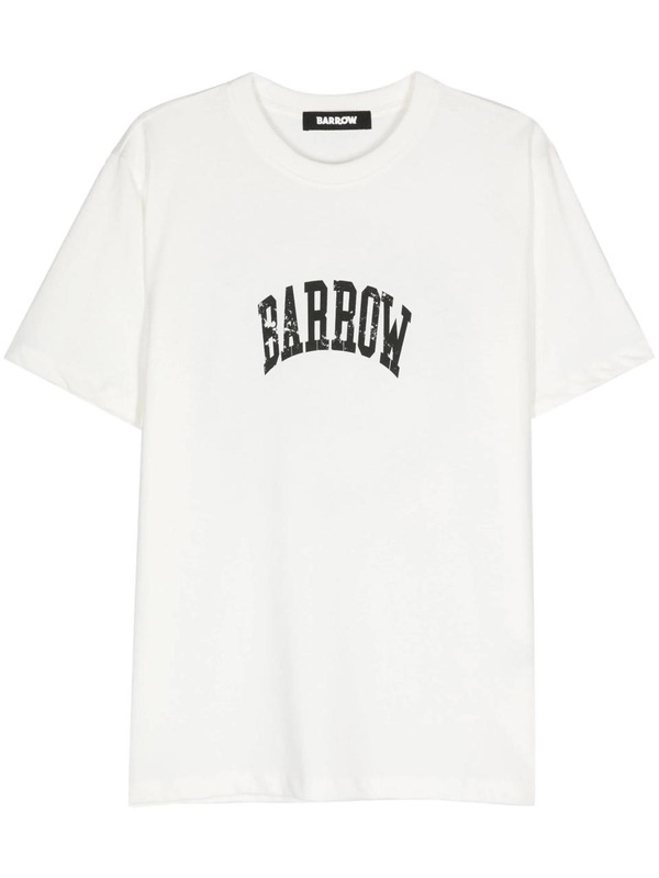 배로우 FW24 JERSEY T-SHIRT F4BWUATH076 White