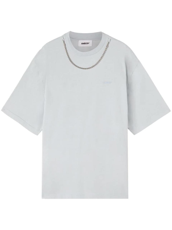 앰부쉬 SS24 BALLCHAIN T-SHIRT BMAA001S24JER001 Blue