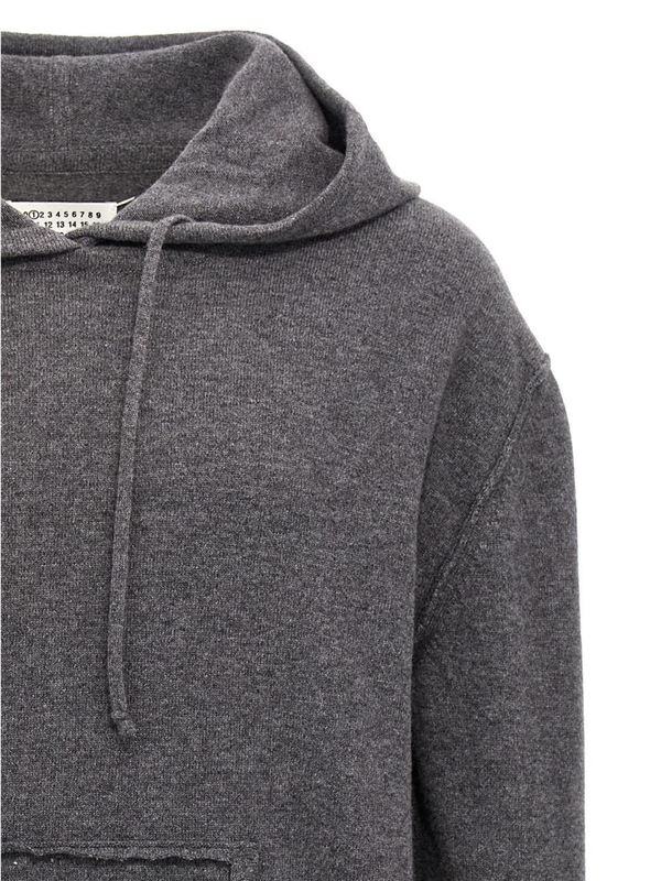 메종마르지엘라 FW24 Hooded sweater S50GU0223M13060854M Gray