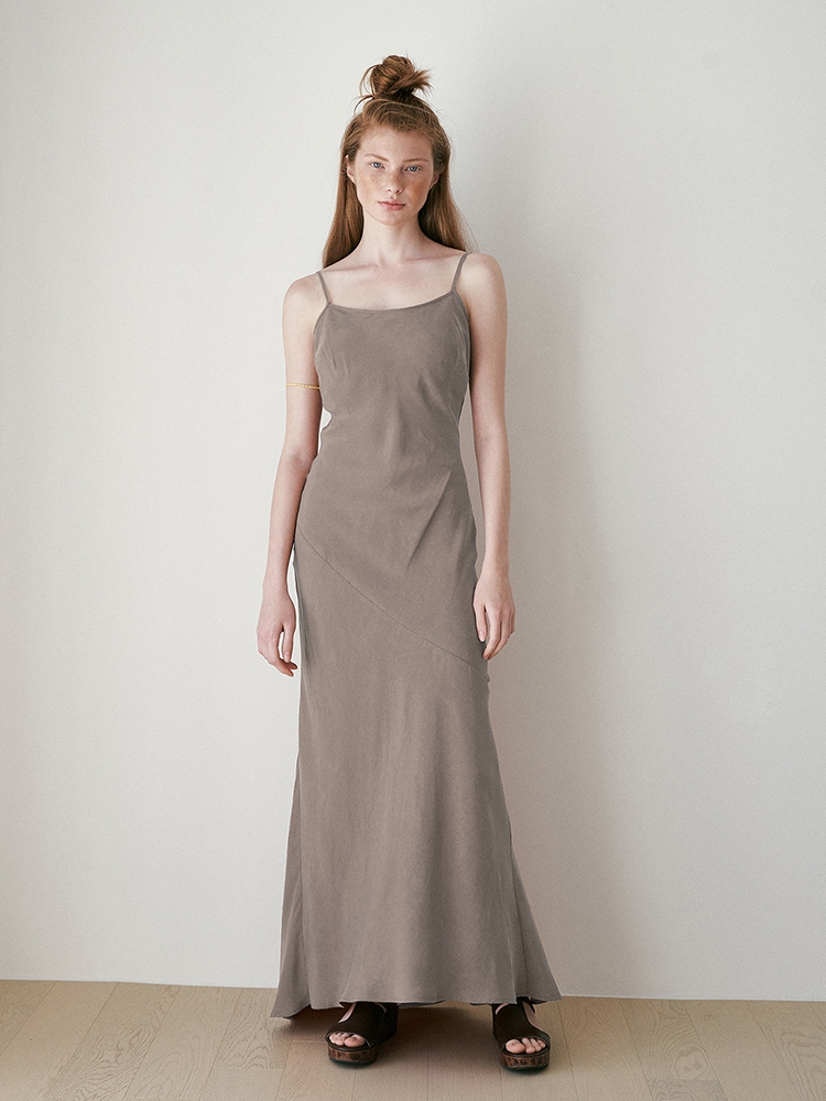 revoirsis maxi dresses pine bark