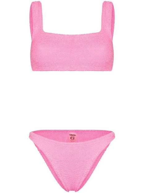 [해외배송] 24SS 훈자 지 비치웨어 XANDRA BIKINIBUBBLEGUM