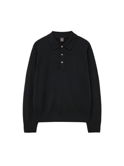 Fine Wool Collar_Black