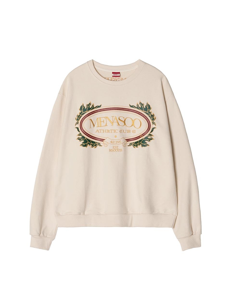 Heritage Cotton Sweatshirt_Cream