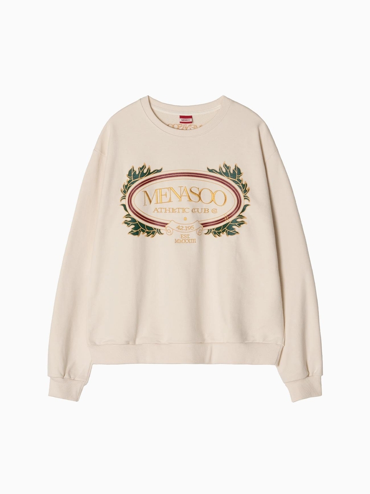 Heritage Cotton Sweatshirt_Cream