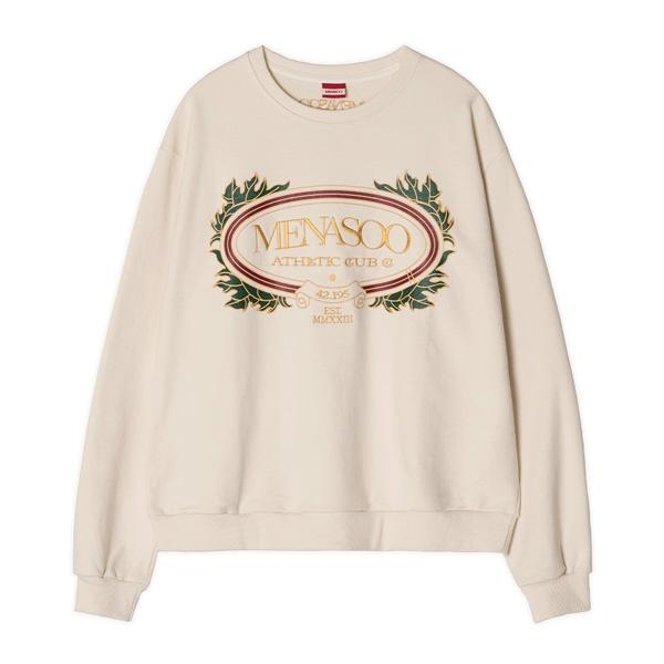 Heritage Cotton Sweatshirt_Cream