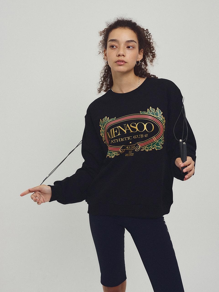 Heritage Cotton Sweatshirt_Black