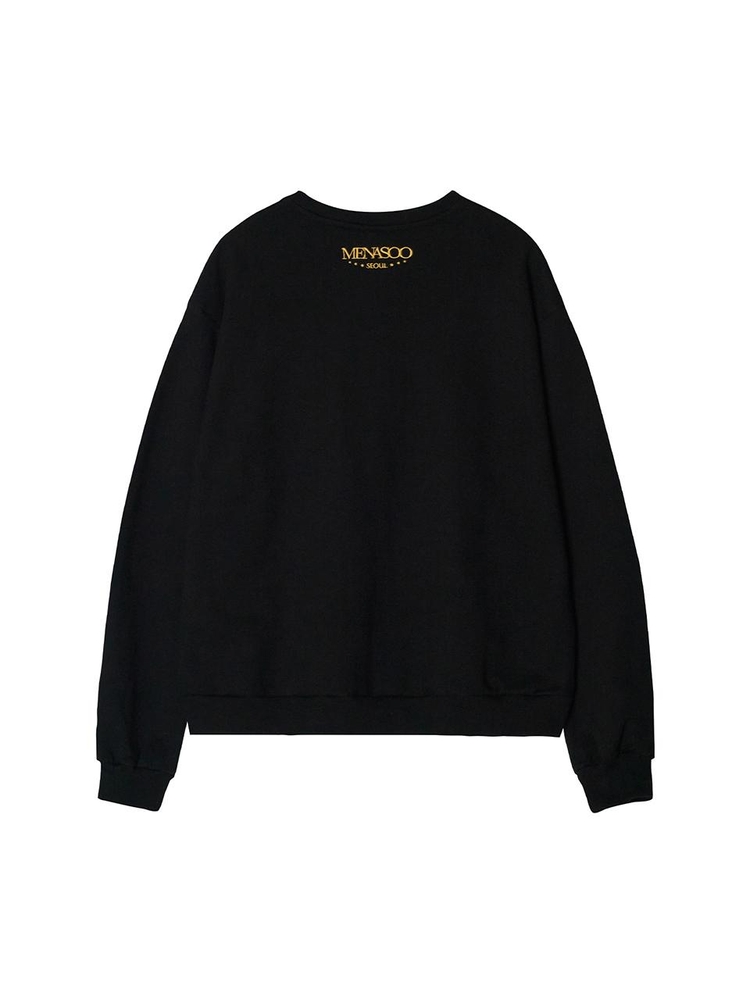 Heritage Cotton Sweatshirt_Black