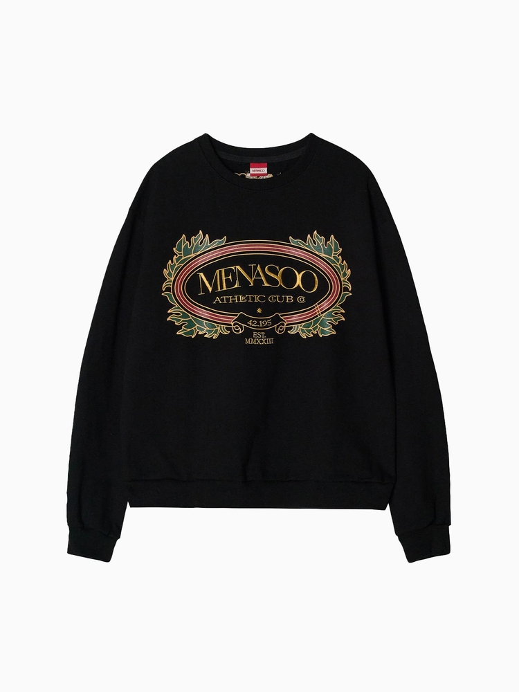 Heritage Cotton Sweatshirt_Black