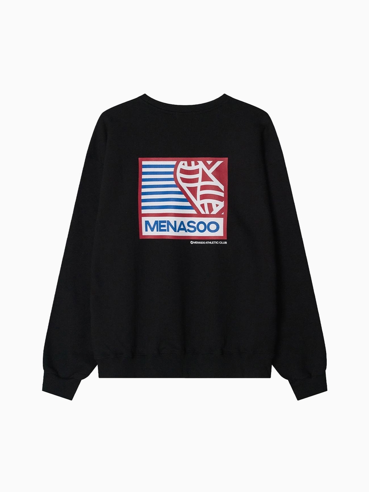 Menasoo Hearttrack Sweatshirt_Black