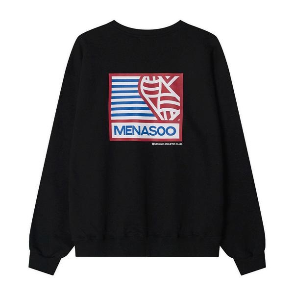 Menasoo Hearttrack Sweatshirt_Black