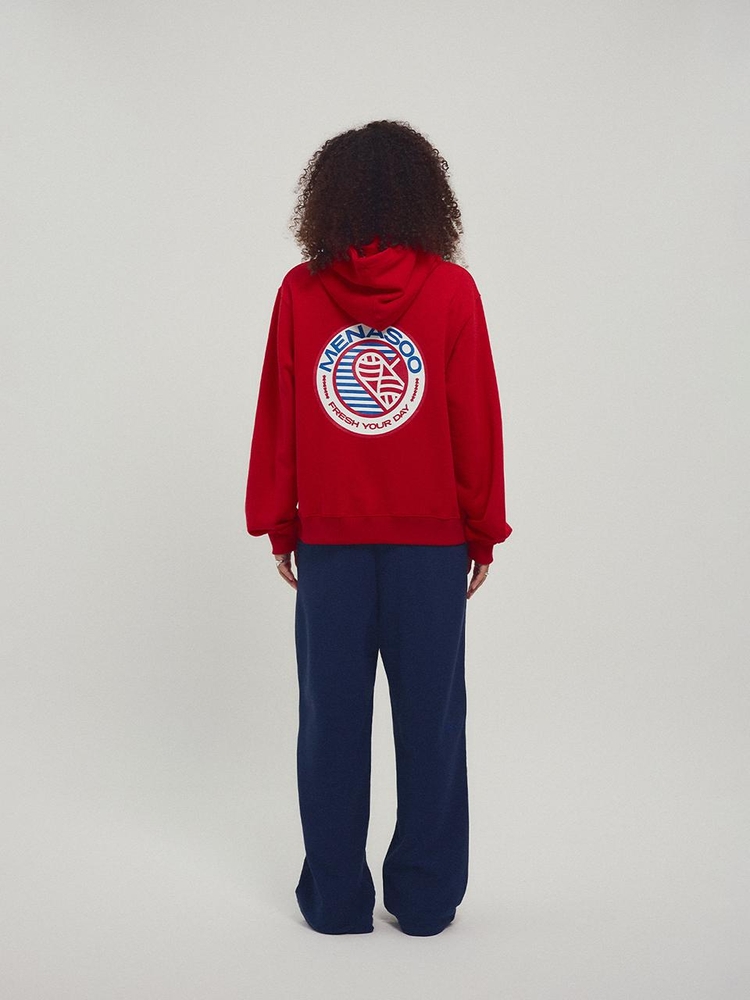 Menasoo Hearttrack Hoodie_Red