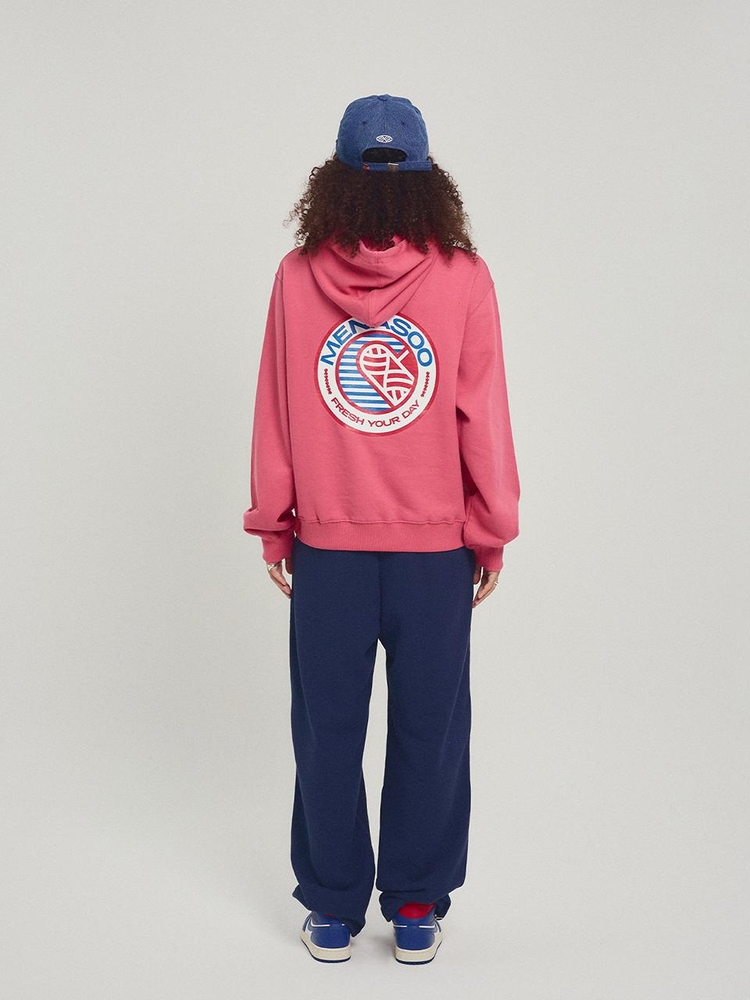 Menasoo Hearttrack Hoodie_Pink