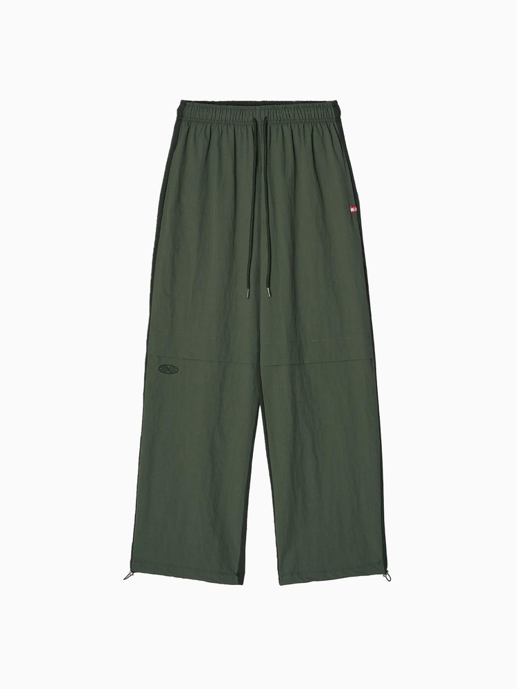 Back to Back Cotton Wide Pants_Khaki