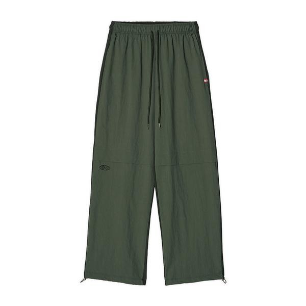 Back to Back Cotton Wide Pants_Khaki