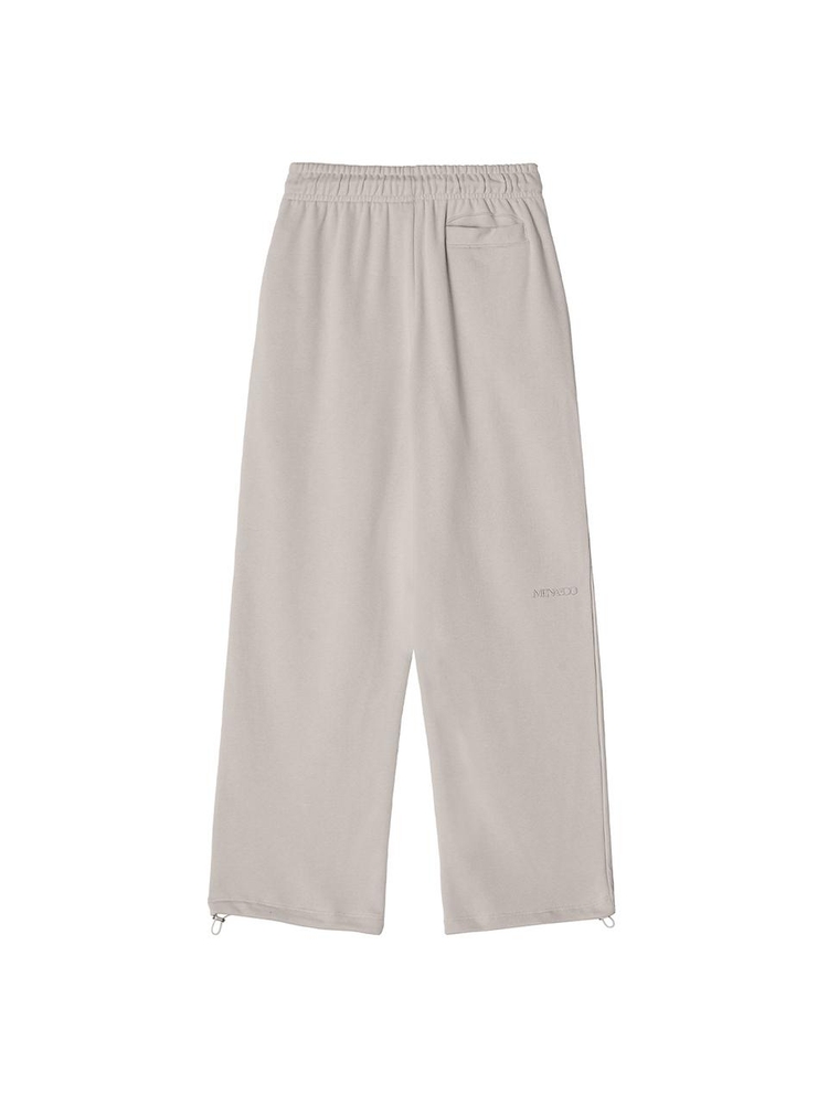 Back to Back Cotton Wide Pants_Gray