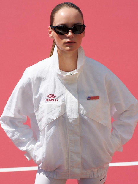 Better Run Windbreaker_Ivory