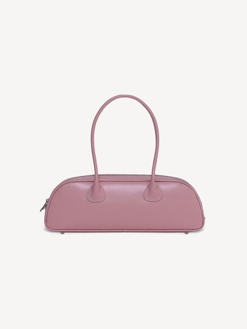 Bowling baguette bag Pink