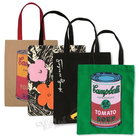 모마 스토어 앤디 워홀 코튼 캔버스 토트백 4컬러 MOMA ANDY WARHOL COTTON CANVAS TOTE BAG