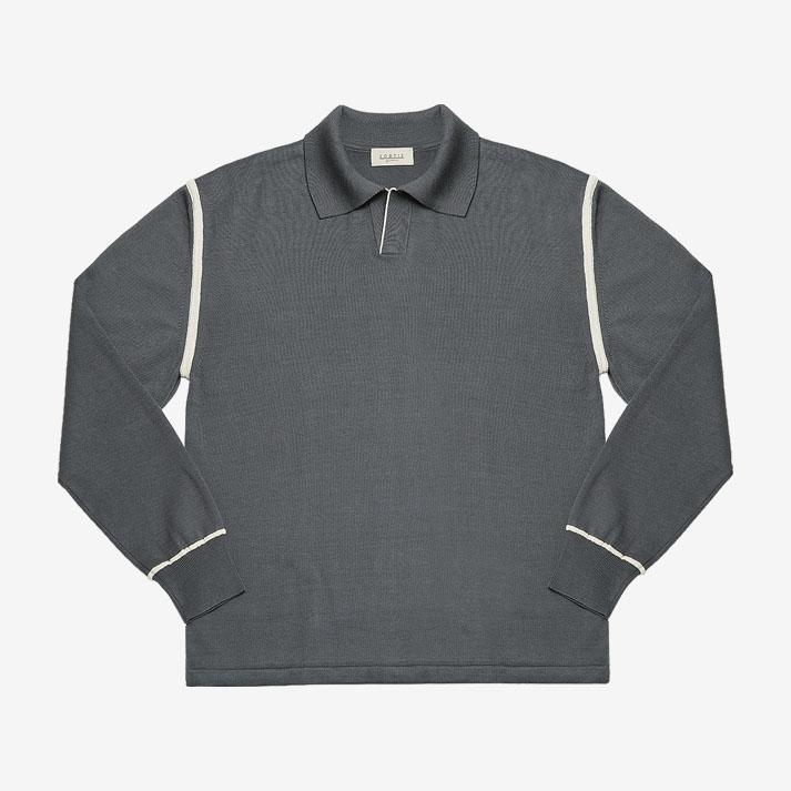 Essential Comfort Combination Knit (Charcoal)