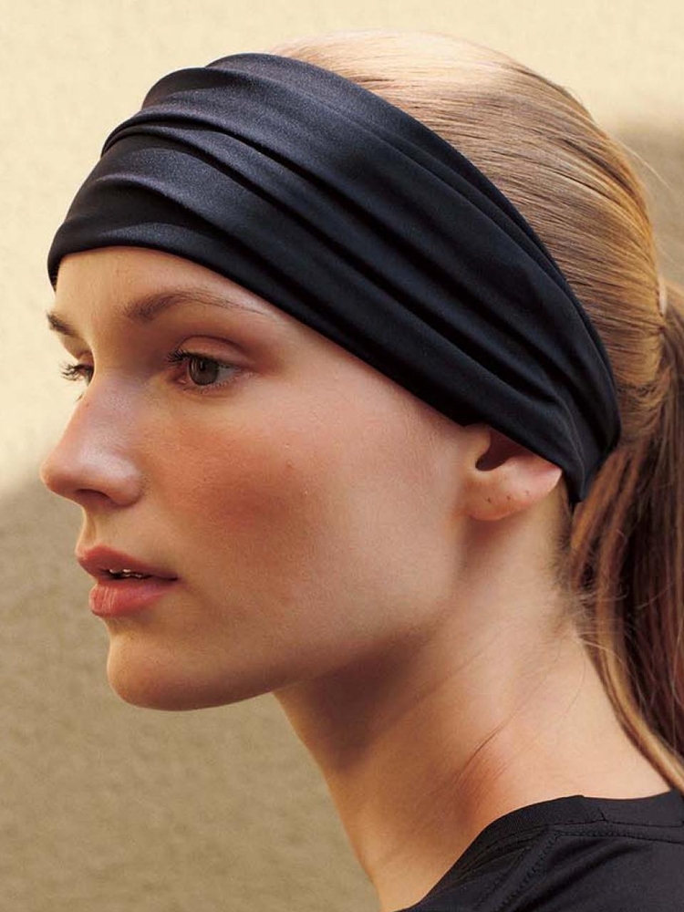 Menasoo Stretch Hairband_Black