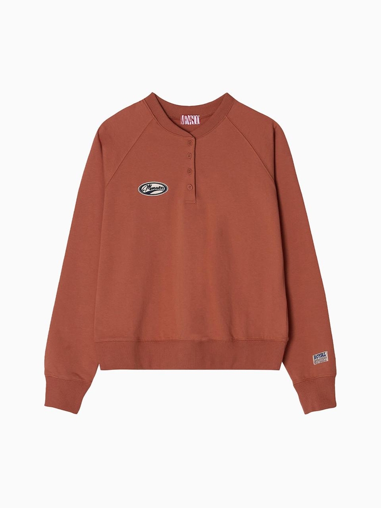 Henrineck Sweatshirt_Brick