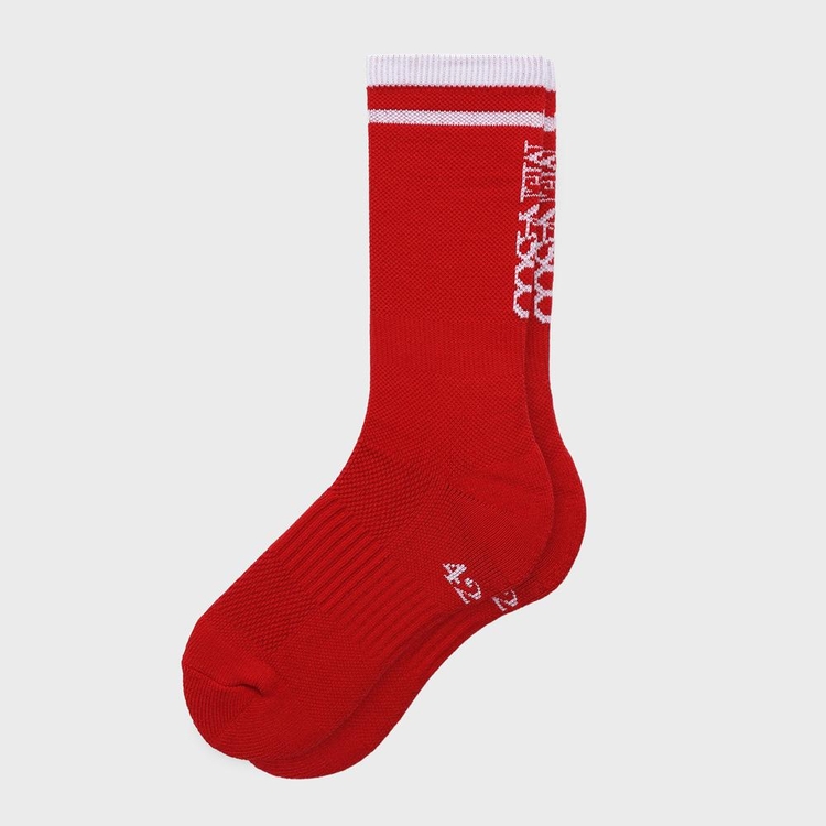 RUNNING CREW FLOGGER FIT SOCKS_LONG_RED