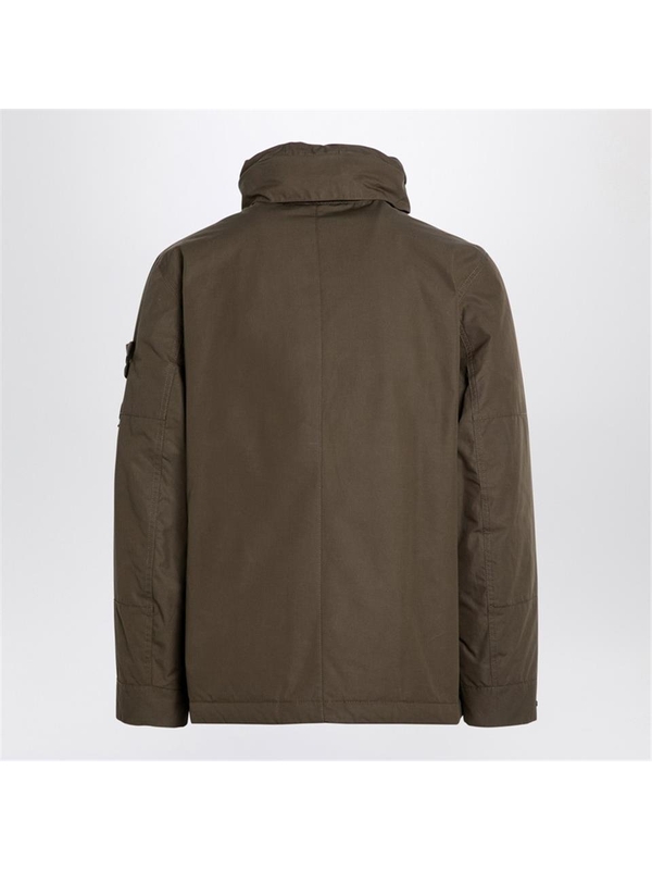 스톤아일랜드 FW24 Stone Island Military green multi-pocket jacket with hood 8115452F1 Green