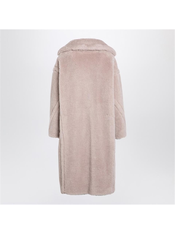 막스마라 FW24 Max Mara Teddy Bear Icon Coat in sand-coloured alpaca and wool TEDGIRLWO Blue