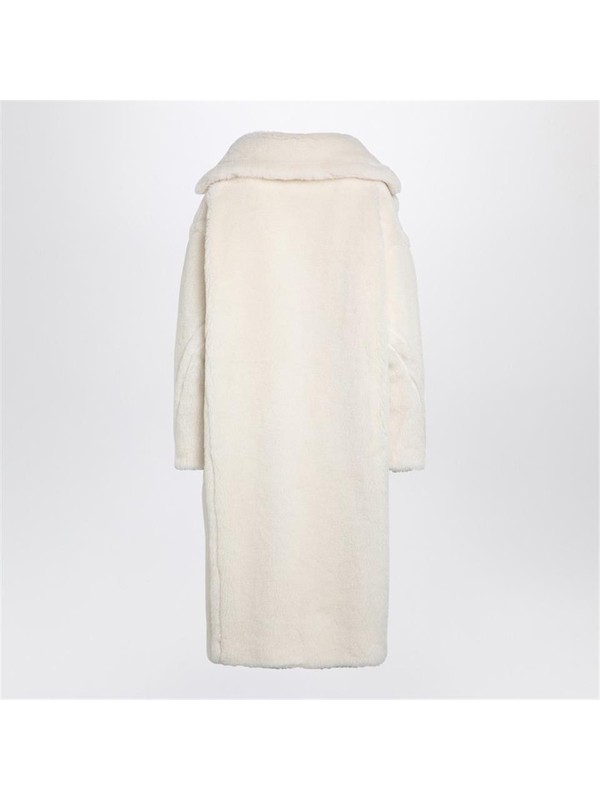 막스마라 FW24 Max Mara Teddy Bear Icon Coat white in alpaca and wool TEDGIRLWO Blue