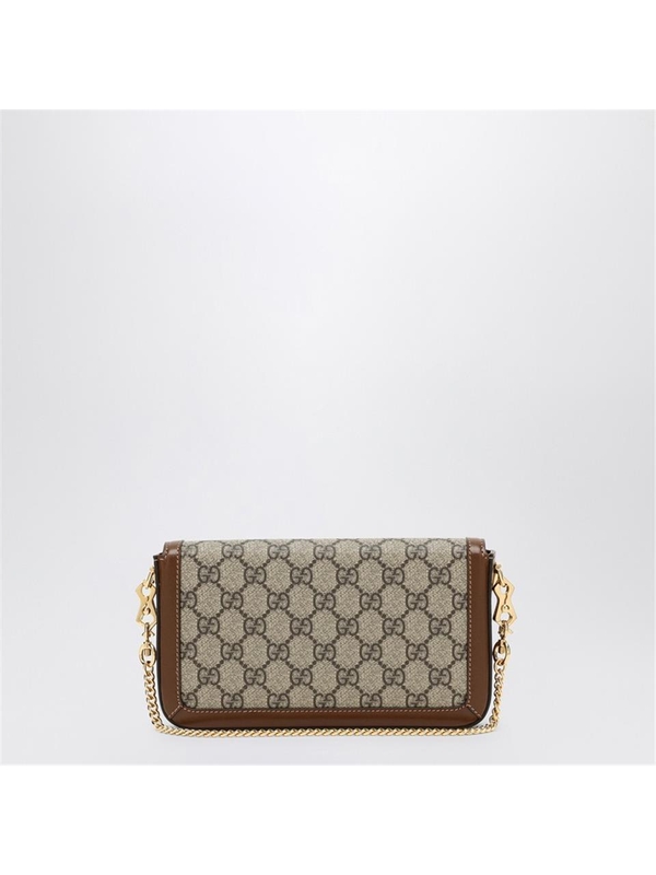 구찌 FW24 GUCCI Gucci Horsebit 1955 beige/leather bag 75200292TCG Beige