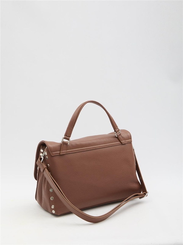 자넬라토 FW24 Postina Daily S bag  068010S_0040000_Z0240 BROWN