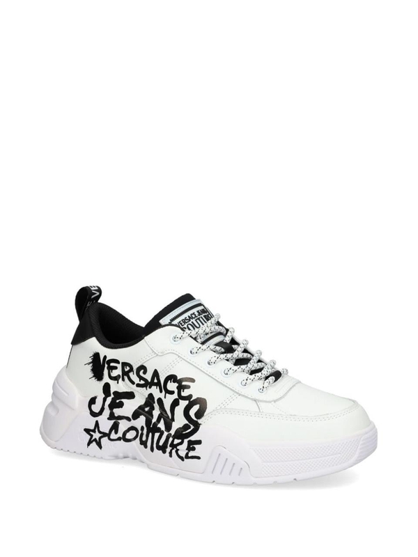 베르사체 진스 꾸뛰르 FW24 VERSACE JEANS COUTURE Sneakers White 77YA3SF1ZP328003 White