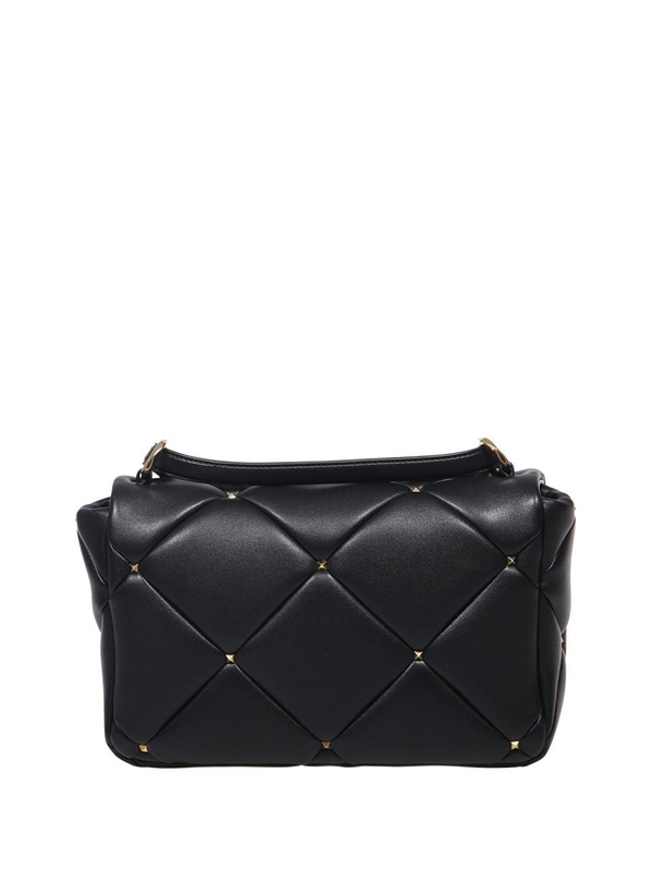 발렌티노 가라바니 FW24 ROMAN STUD LARGE SHOULDER BAG 5W2B0Q25SNL Black