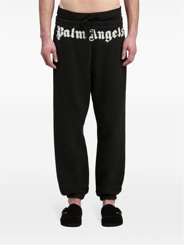 팜 엔젤스 FW24 Palm Angels Trousers Black PMCH013F24FLE0021003 Black