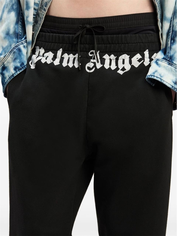 팜 엔젤스 FW24 Palm Angels Trousers Black PMCH013F24FLE0021003 Black